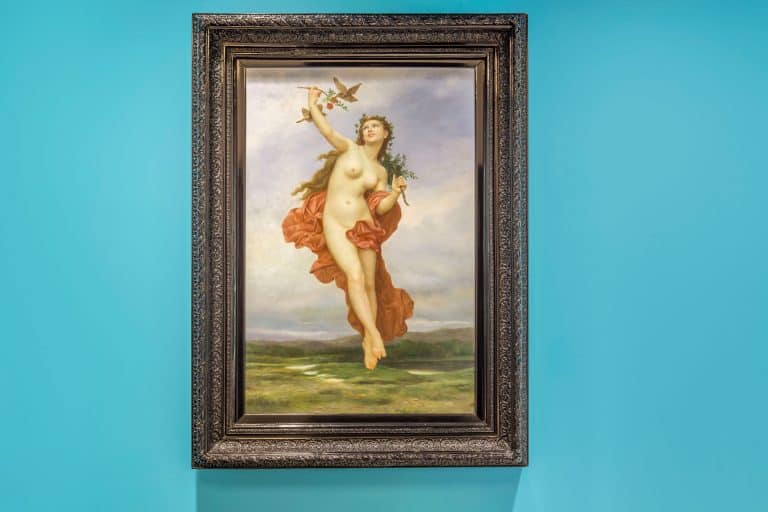 "Day" by William-Adolphe Bouguereau, on display at our boutique hotel in Dallas